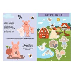 Sassi The Farm - Sticker And Activities - 2