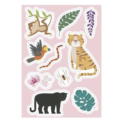 Sassı The Jungle - Sticker And Activities - 2
