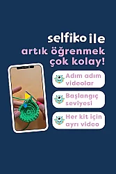 Selfiko Aşkolot Örgü Öğrenme Seti - 4
