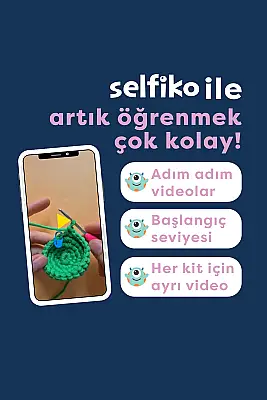 Selfiko Aşkolot Örgü Öğrenme Seti - 4