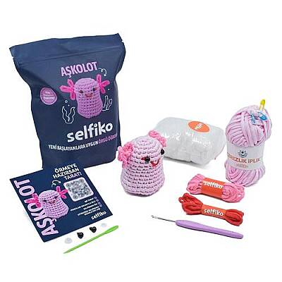 Selfiko Aşkolot Örgü Öğrenme Seti - 1