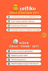 Selfiko Kapibaba Örgü Öğrenme Seti - 3