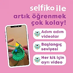 Selfiko Kedoli Örgü Öğrenme Seti - 5