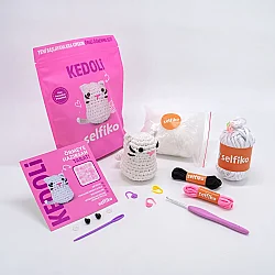 Selfiko Kedoli Örgü Öğrenme Seti - 2