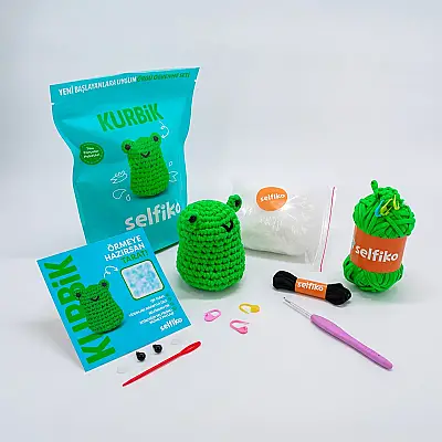Selfiko Kurbik Örgü Öğrenme Seti - 2