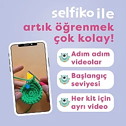 Selfiko Tavşik Örgü Öğrenme Seti - 5