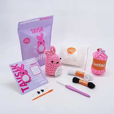 Selfiko Tavşik Örgü Öğrenme Seti - 2