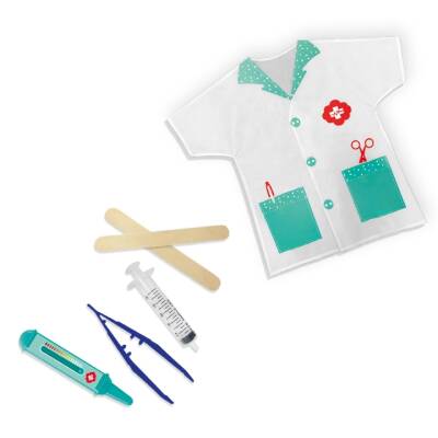 Ses Creative Costume And Play Set - Doctor Sc018001 - 2