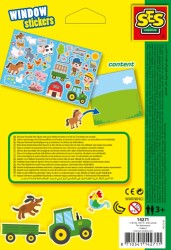 Ses Creative Peel-Off Window Stickers - Farm Sc014271 - 5