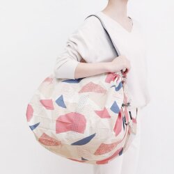 Shupatto Compact Bag Folding Bag - L - Hagire S468Hag - 2