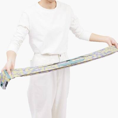 Shupatto Compact Bag Folding Bag - L - Hana S468Han - 4