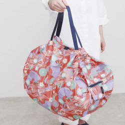 Shupatto Compact Bag Folding Bag - L - Ougi S477Ou - 3