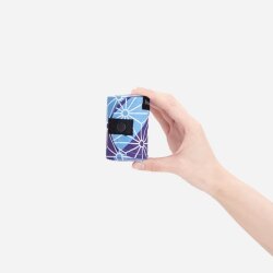 Shupatto Compact Bag Folding Bag - M - Asanoha S464As - 3