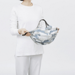 Shupatto Compact Bag Folding Bag - M - Floating Clouds S467Uk - 7