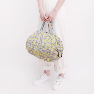 Shupatto Compact Bag Folding Bag - M - Hana S467Han - 3