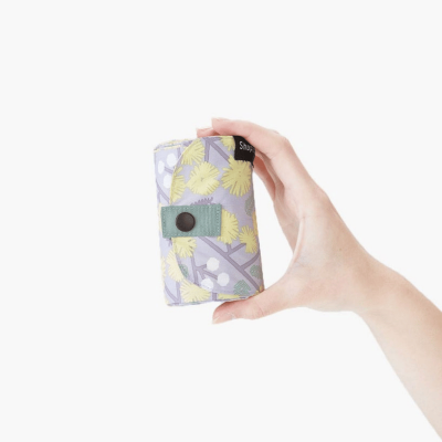 Shupatto Compact Bag Folding Bag - M - Hana S467Han - 4