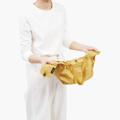 Shupatto Compact Bag Folding Bag - M - Karashi S467K - 4