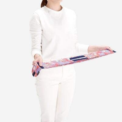 Shupatto Compact Bag Folding Bag - M - Ougi S464Ou - 5