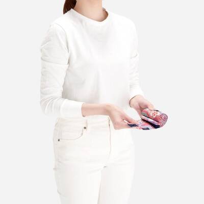 Shupatto Compact Bag Folding Bag - M - Ougi S464Ou - 6