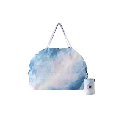 Shupatto Compact Bag Folding Bag - M - Sea Of ​​Clouds S489Sc - 2