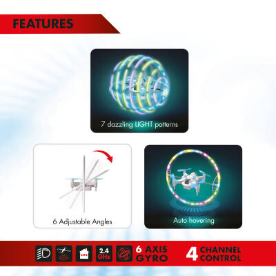 Silverlit Cosmic Cyclone Drone 84828 - 4