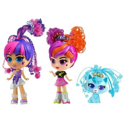 Silverlit Curli Girls Baby And Animal 3-Piece Set Sil/82080 - 2