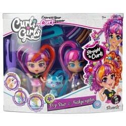 Silverlit Curli Girls Baby And Animal 3-Piece Set Sil/82080 - 5