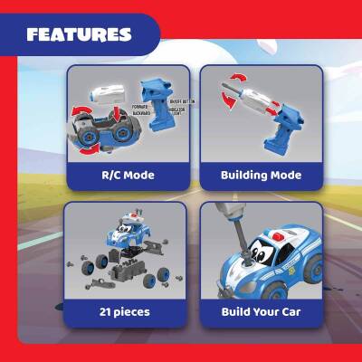 Silverlit Tooko First Assembly Car Remote Controlled 81480 - 5