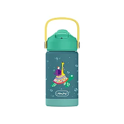 SipnJoy FlipSip Çocuk Su Termosu (360 ml) - Turtle Voyage - 1