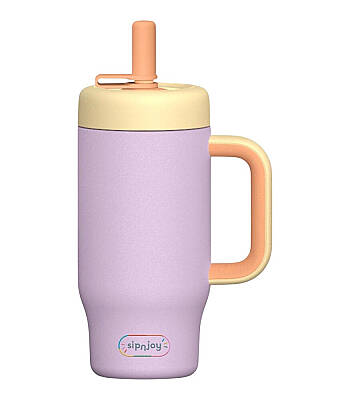 Sipnjoy Handlehug Tumbler Termos Pipetli Suluk (550 ml) - Lila - 1