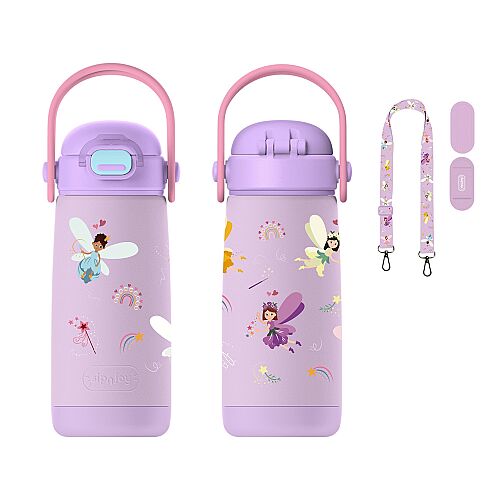 SipnJoy SipSquad Plus Çocuk Su Termosu (480 ml) - Fairy Sparkle - 3