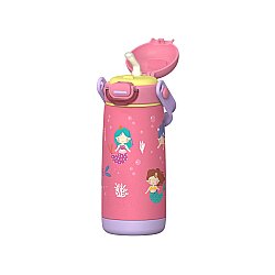 SipnJoy SipSquad Plus Çocuk Su Termosu (480 ml) - Mermaid Dream - 3