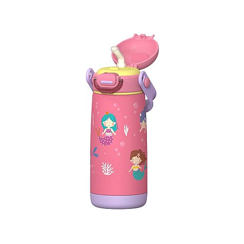 SipnJoy SipSquad Plus Çocuk Su Termosu (480 ml) - Mermaid Dream - 3