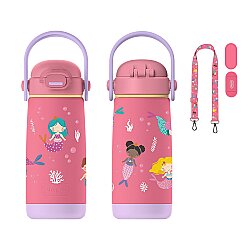 SipnJoy SipSquad Plus Çocuk Su Termosu (480 ml) - Mermaid Dream - 4