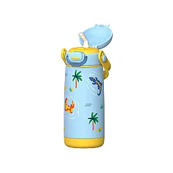 SipnJoy SipSquad Plus Çocuk Su Termosu (480 ml) - Snappy Croc - 3