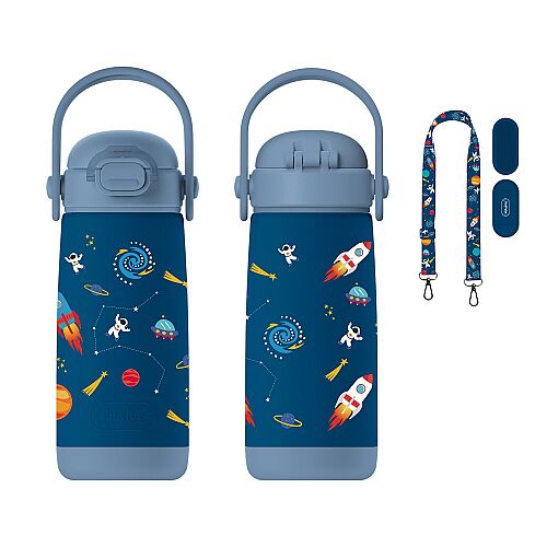 SipnJoy SipSquad Plus Çocuk Su Termosu (480 ml) - Star Explorer - 4