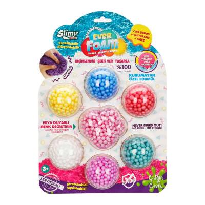 Slimy Ever-Foam 7 Renk Slime 38008 - 1