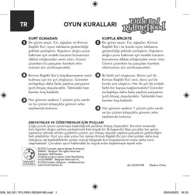 Smartgames Little Red Riding Hood Sg000021 - 6