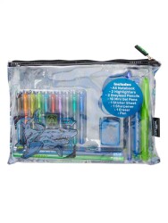 Smiggle All Stars A5 Essentials Stationery Gift Set With Pen, Navy 482271 - 2