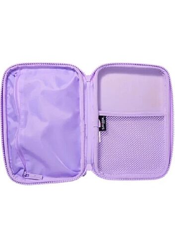 Smiggle All Stars Sert Kapaklı Çift Bölmeli Kalem Kutusu Leylak 456167 - 3