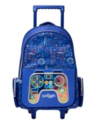 Smiggle Beta Wheeled School Bag Navy Blue 455787 - 1