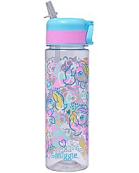 Smiggle Bright Eyes Plastik Suluk 650 ml Mint 457627 - 1
