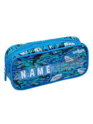 Smiggle Curious Cruiser Id Pencil Case Mid Blue 456741 - 1