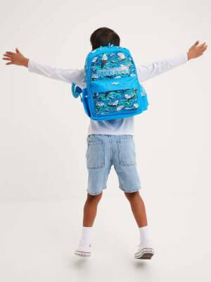 Smiggle Curious Id Junior Backpack Mid Blue 456808 - 5