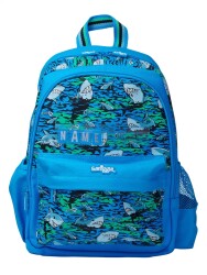 Smiggle Curious Id Junior Backpack Mid Blue 456808 - 1