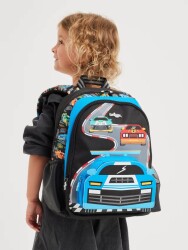 Smiggle Curious Junior Character Backpack Black 456717 - 3