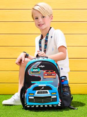 Smiggle Curious Junior Character Backpack Black 456717 - 5