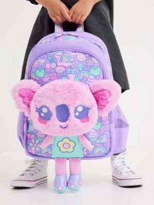 Smiggle Curious Junior Character Backpack Lilac 456717 - 3