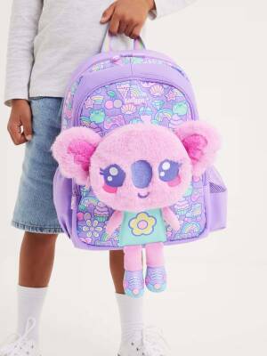 Smiggle Curious Junior Character Backpack Lilac 456717 - 8