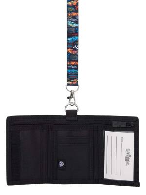 Smiggle Curious Wallet Withlandyard Black 456721 - 2